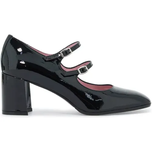 Patent Leather Mary Jane Shoes , female, Sizes: 5 UK, 8 UK - Carel - Modalova