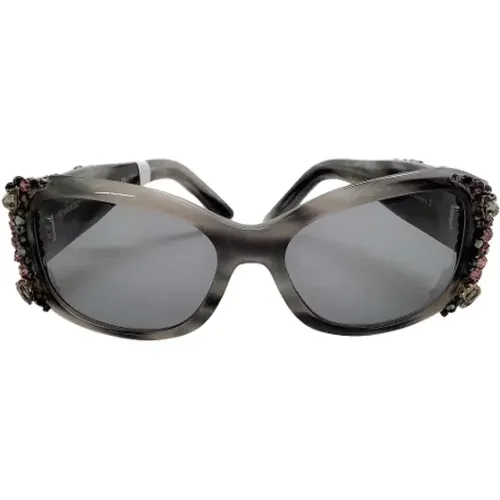 Pre-owned Plastic sunglasses , female, Sizes: ONE SIZE - Chanel Vintage - Modalova