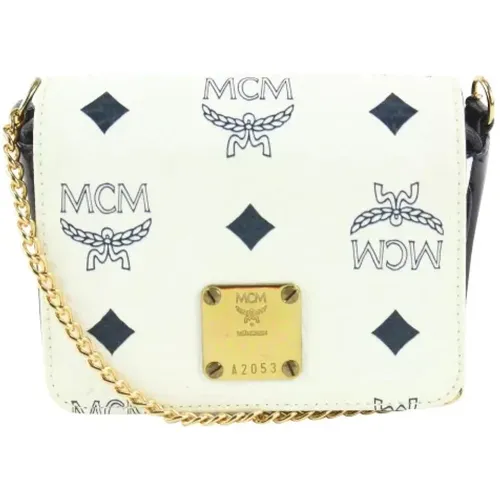 Pre-owned Canvas crossbody-bags , female, Sizes: ONE SIZE - MCM Pre-owned - Modalova