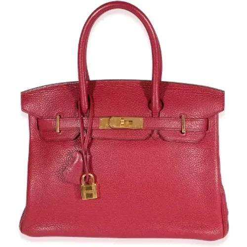 Pre-owned Leather handbags , female, Sizes: ONE SIZE - Hermès Vintage - Modalova