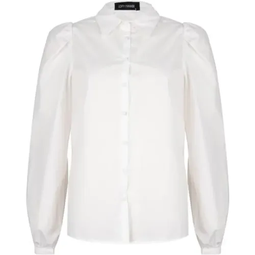 Weiße Bluse , Damen, Größe: XS - Lofty Manner - Modalova