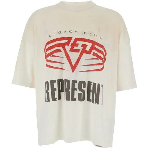T-Shirts, male, , Size: XL Logo T-Shirt - Represent - Modalova