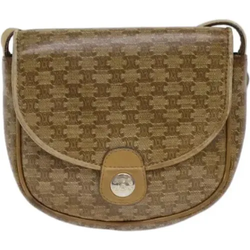 Pre-owned Cross Body Bags, female, , Size: ONE SIZE Pre-owned Canvas celine-bags - Celine Vintage - Modalova