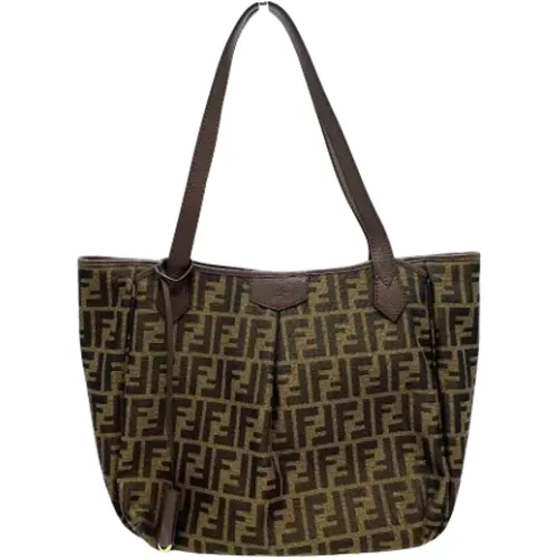 Pre-owned Tote Bags, female, , Size: ONE SIZE Pre-owned Leather fendi-bags - Fendi Vintage - Modalova