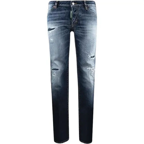 Jennifer Denim Stretch Jeans , male, Sizes: W40 - Dsquared2 - Modalova