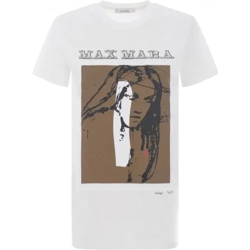 Divina Grafik Print T-Shirt - Max Mara - Modalova