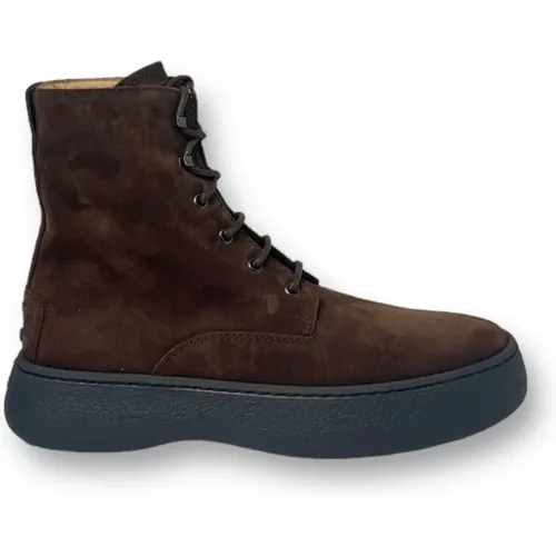 Winter Gommino 09J Men`s Boots , male, Sizes: 10 UK - TOD'S - Modalova