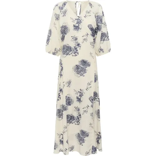 Maxi Dresses, female, , Size: S Stunning Flower Print Dress - Part Two - Modalova