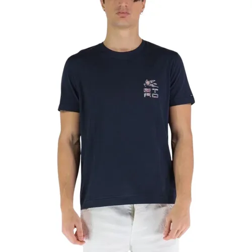Casual Cotton T-Shirt , male, Sizes: S - ETRO - Modalova