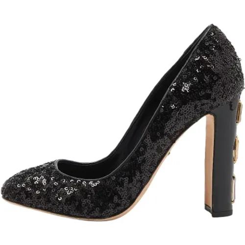 Pre-owned Pumps, female, , Size: 7 1/2 US Pre-owned Leather heels - Dolce & Gabbana Pre-owned - Modalova