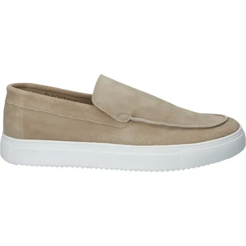 Zitronenpfeffer Slip-ons , Herren, Größe: 42 EU - Blackstone - Modalova