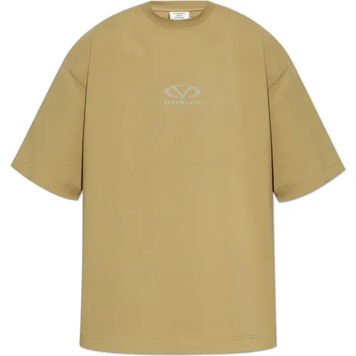 T-Shirt mit Druck Vetements - Vetements - Modalova