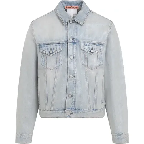 Hellblaue Denimjacke Acne Studios - Acne Studios - Modalova