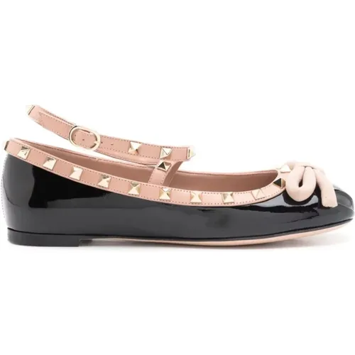 Rockstud Ballet Flats , female, Sizes: 4 UK, 3 UK - Valentino Garavani - Modalova