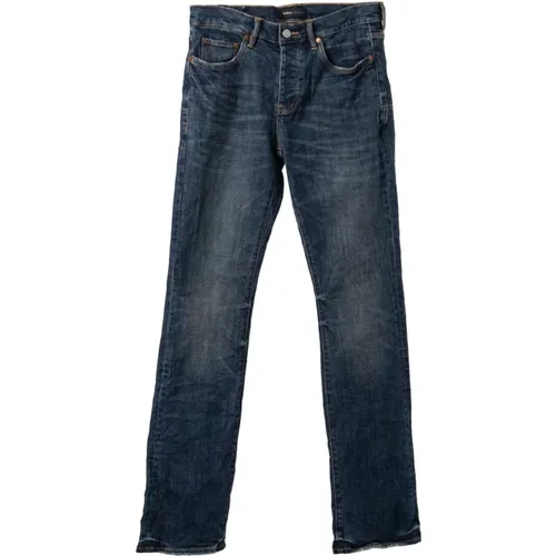 LOW Rise Slim FIT Denim Jeans , Damen, Größe: M - Purple Brand - Modalova