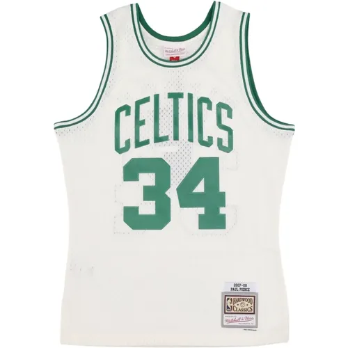 Sportswear, male, , Size: S NBA Basketball Tank Top Paul Pierce - Mitchell & Ness - Modalova