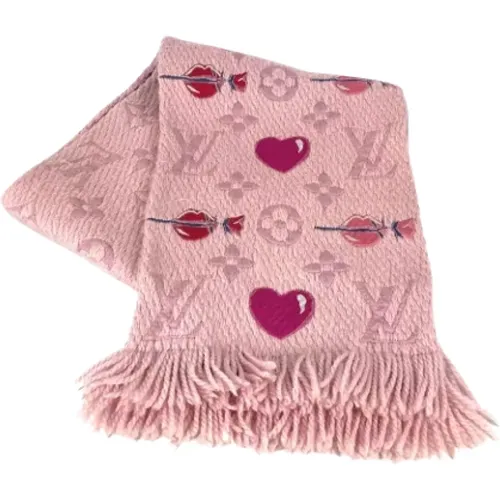 Pre-owned Scarves, female, , Size: ONE SIZE Pre-owned Wool scarves - Louis Vuitton Vintage - Modalova