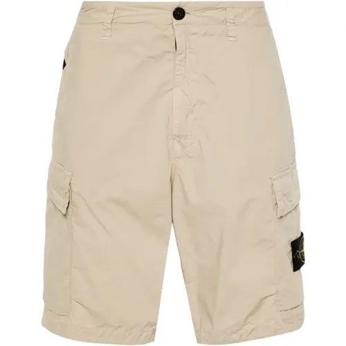 Shorts mit Versteckten Taschen , Herren, Größe: W31 - Stone Island - Modalova