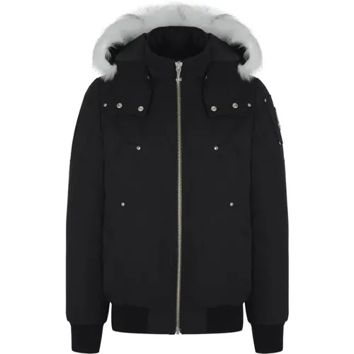 Bomber Jackets, male, , Size: M Original Ballistic Bomber Natural Shearling - Moose Knuckles - Modalova