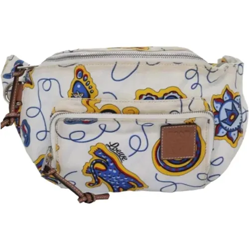 Pre-owned Belt Bags, female, , Size: ONE SIZE Pre-owned Canvas crossbody-bags - Loewe Pre-owned - Modalova