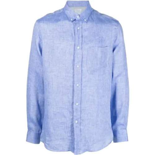 Casual Linen Shirt , male, Sizes: XL, L, S - BRUNELLO CUCINELLI - Modalova