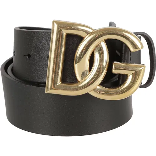 Mens Accessories Belts Noos , male, Sizes: 90 CM - Dolce & Gabbana - Modalova