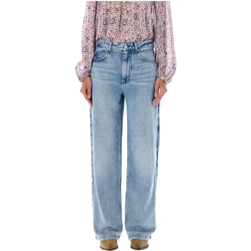 Cargo Denim Jeans , female, Sizes: XS - Isabel Marant Étoile - Modalova