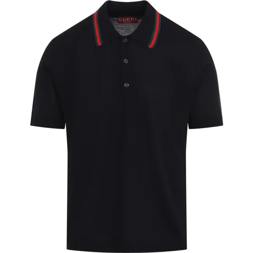 Polo Shirts, male, , Size: L T-Shirt for Stylish Men - Gucci - Modalova