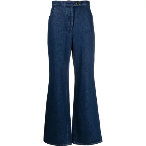 Flared Jeans , Damen, Größe: M - Giuliva Heritage - Modalova