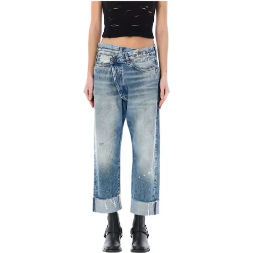 Lässige Oversize-Jeans , Damen, Größe: W27 - R13 - Modalova