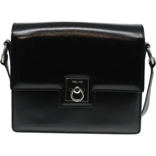 Pre-owned Cross Body Bags, female, , Size: ONE SIZE Pre-owned Leather celine-bags - Celine Vintage - Modalova