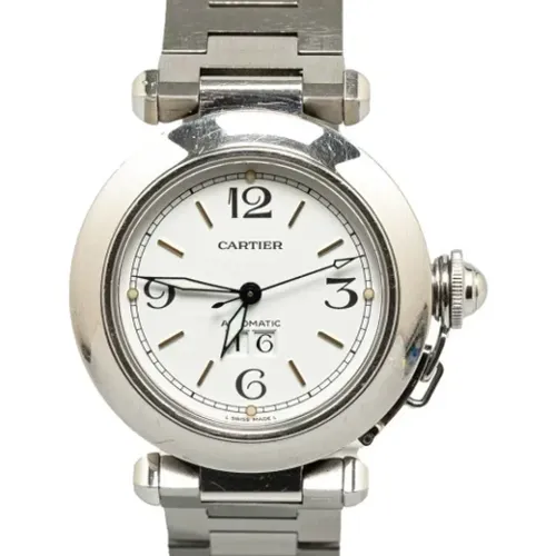 Pre-owned Watches, female, , Size: ONE SIZE Pre-owned Stainless Steel watches - Cartier Vintage - Modalova