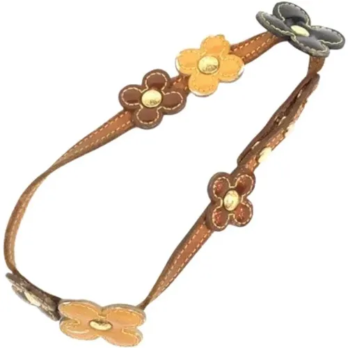 Pre-owned Jewellery, female, , Size: ONE SIZE Vintage Leather Bracelets - Louis Vuitton Vintage - Modalova