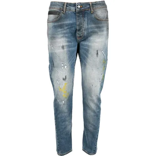 Slim-fit Jeans , Herren, Größe: W36 - Costume National - Modalova