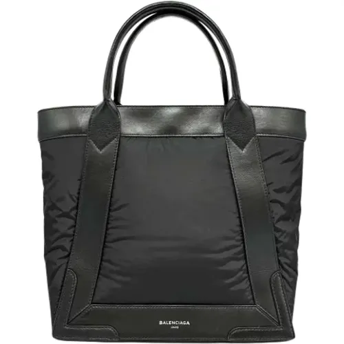 Pre-owned Tote Bags, female, , Size: ONE SIZE Pre-owned Canvas handbags - Balenciaga Vintage - Modalova