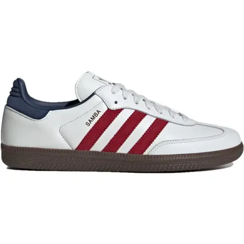 Retro-Stil Samba OG Sneakers , Herren, Größe: 38 2/3 EU - adidas Originals - Modalova