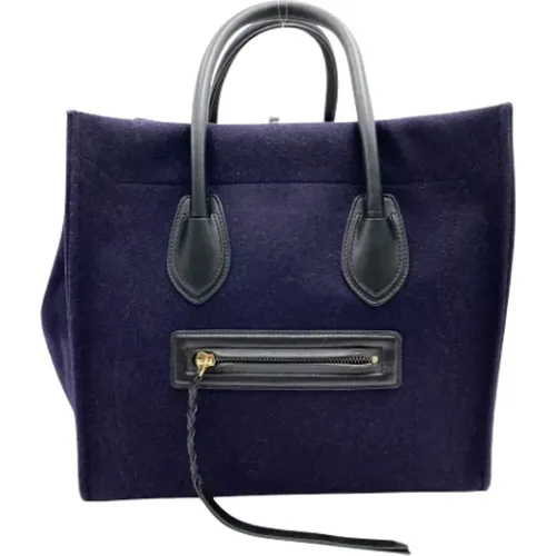 Pre-owned Suede celine-bags , female, Sizes: ONE SIZE - Celine Vintage - Modalova