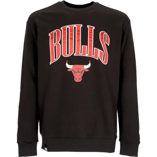 Sweatshirts, male, , Size: XL Chicago Bulls Arch Graphic Crewneck Sweatshirt - new era - Modalova