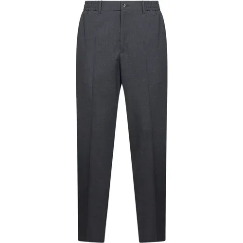 Suit Trousers, male, , Size: M Rtw... Grey - Tagliatore - Modalova