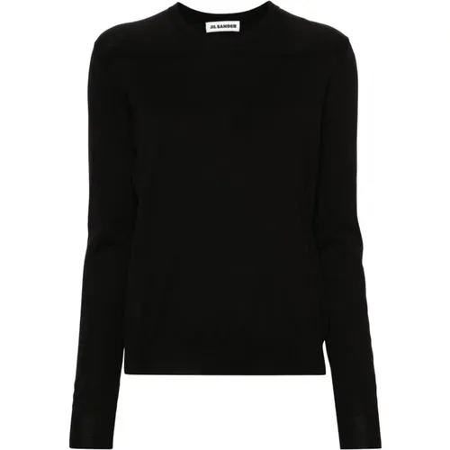 Ribbed Knit Sweater , female, Sizes: XS, S, M - Jil Sander - Modalova