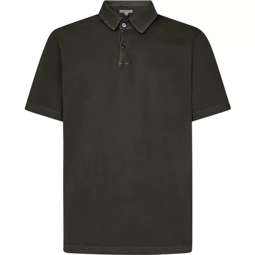 Suede Jersey Polo Shirt , male, Sizes: XL, S, L, M - James Perse - Modalova