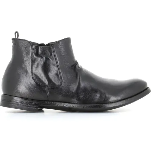 Leather Zip Boots , male, Sizes: 8 UK, 11 UK, 7 UK, 10 UK, 7 1/2 UK, 9 UK, 8 1/2 UK - Officine Creative - Modalova