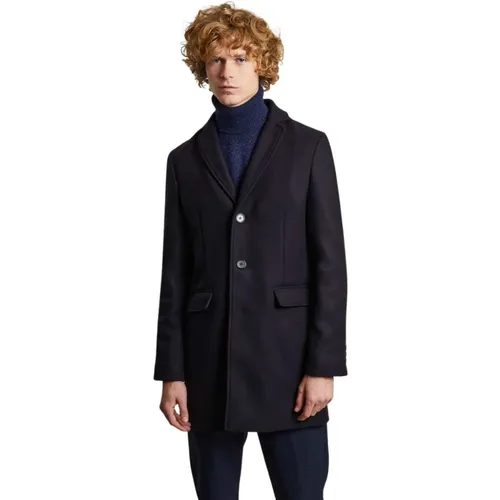 Made in France virgin wool overcoat , male, Sizes: XS, XL, M, S - L'Exception Paris - Modalova