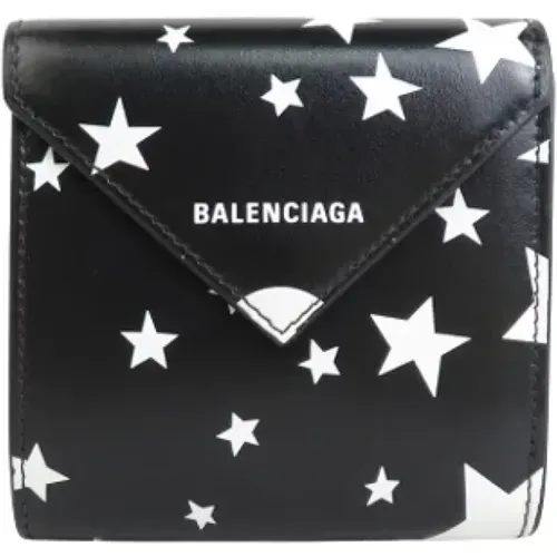 Pre-owned Wallets, female, , Size: ONE SIZE Pre-owned Leather wallets - Balenciaga Vintage - Modalova