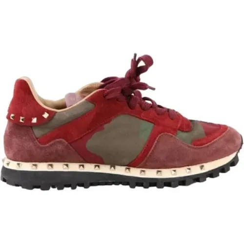 Pre-owned Suede sneakers , female, Sizes: 4 UK - Valentino Vintage - Modalova