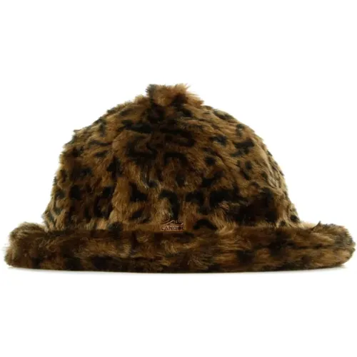 Casual Faux Fur Leopard Fischerhut , Herren, Größe: XL - Kangol - Modalova