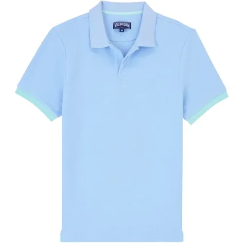 Herren Baumwoll Poloshirt , Herren, Größe: L - Vilebrequin - Modalova