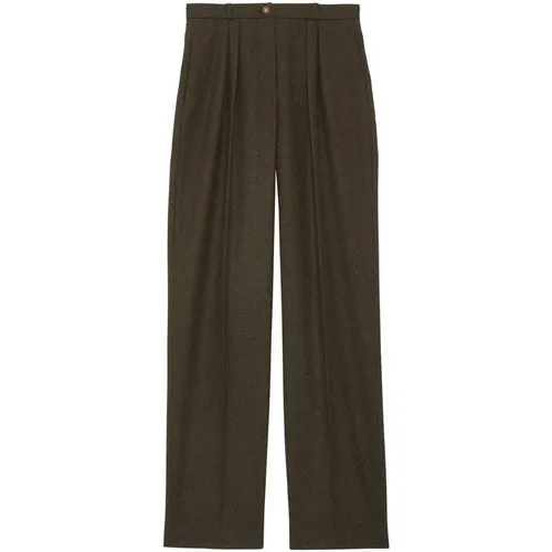 Marlow khaki Hose , Damen, Größe: S - Ines De La Fressange Paris - Modalova