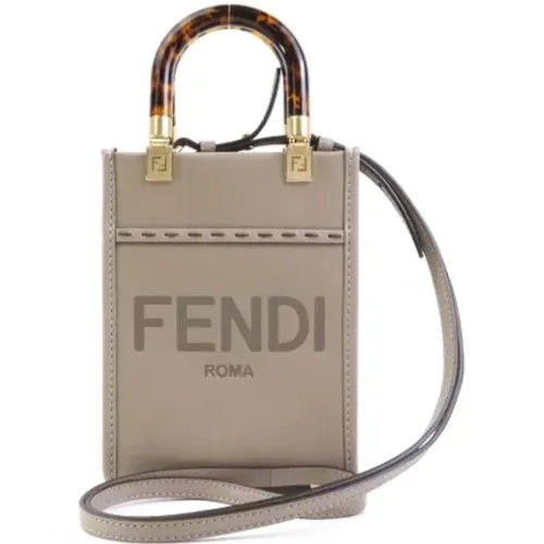 Pre-owned Handbags, female, , Size: ONE SIZE Pre-owned Leather fendi-bags - Fendi Vintage - Modalova