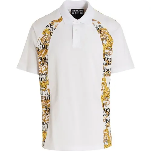 Polo Shirts, male, , Size: M Stylish Polo Shirt Collection - Versace Jeans Couture - Modalova